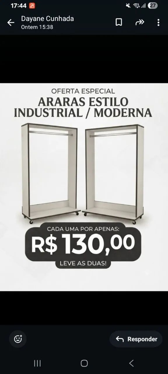 Vendo essas arara