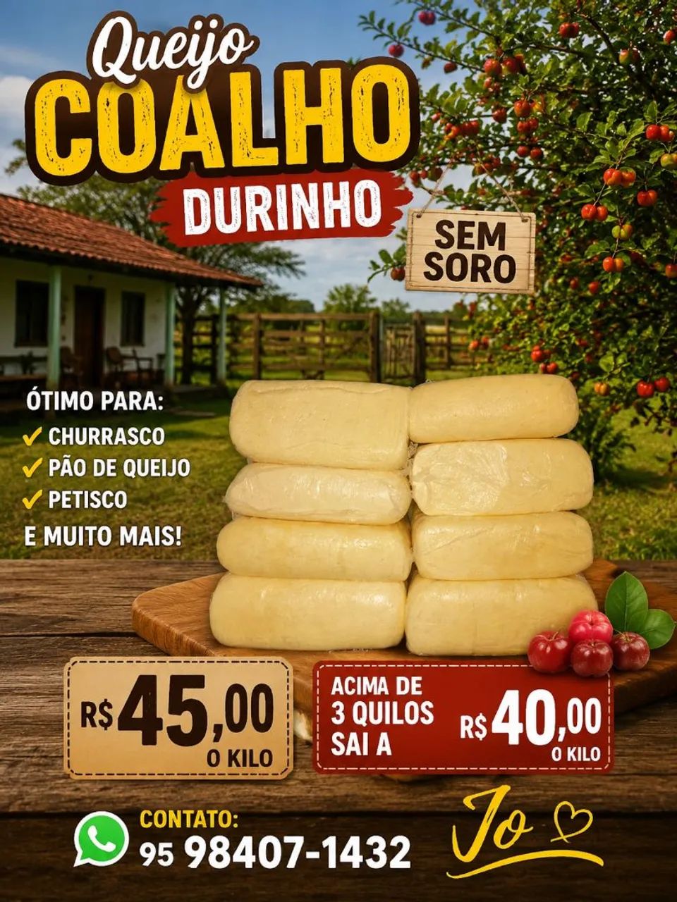 Queijo coalho  - Foto 2
