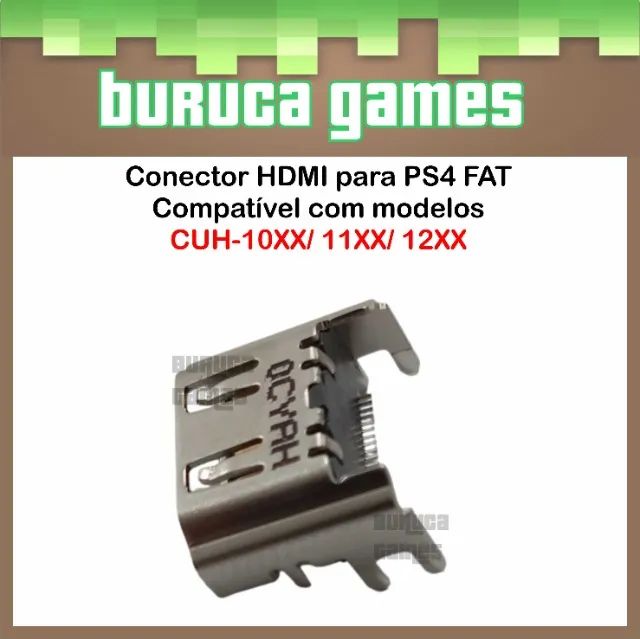 Conector HDMI para console PS4 - Foto 3