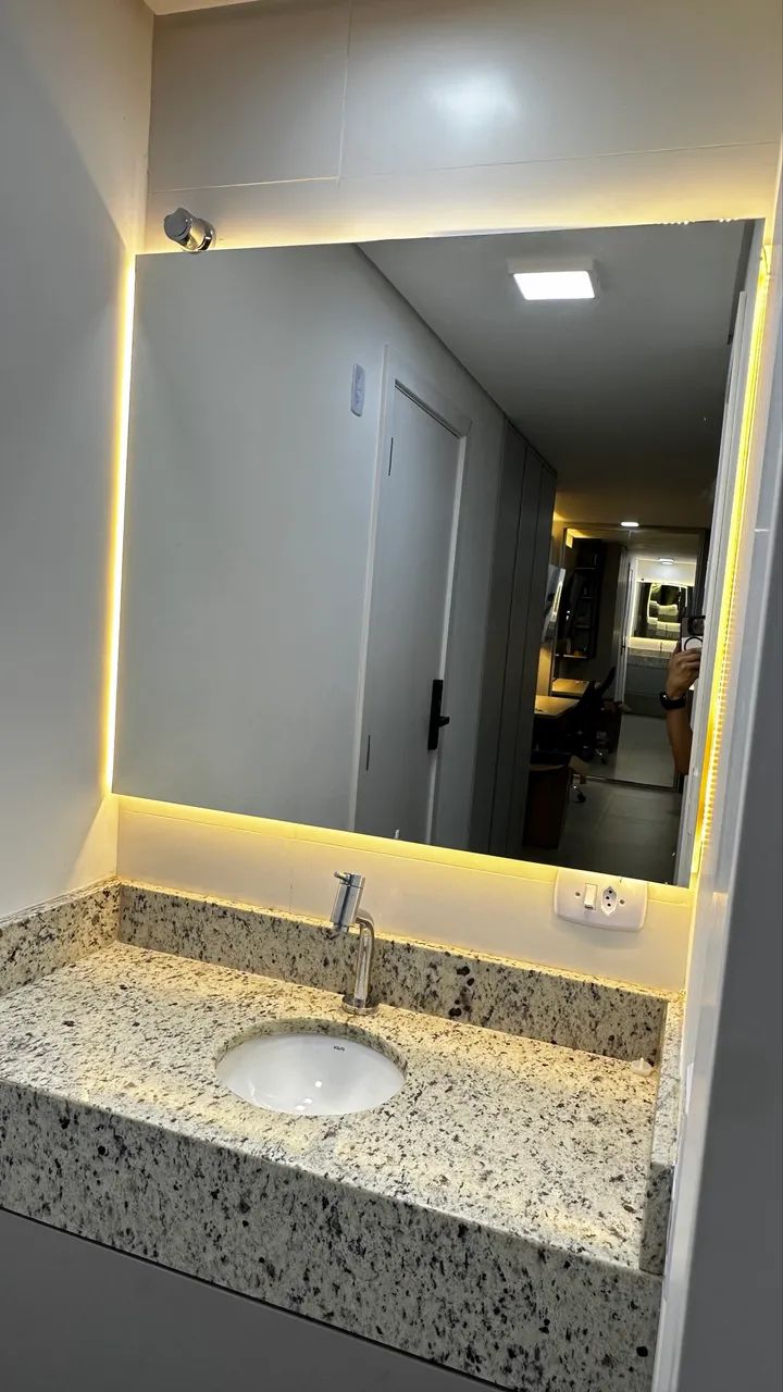 Ape Studio Alto Padrão (Mobiliado 1 quadra da PUC) com Lavanderia, Coworking e etc. - Foto 12