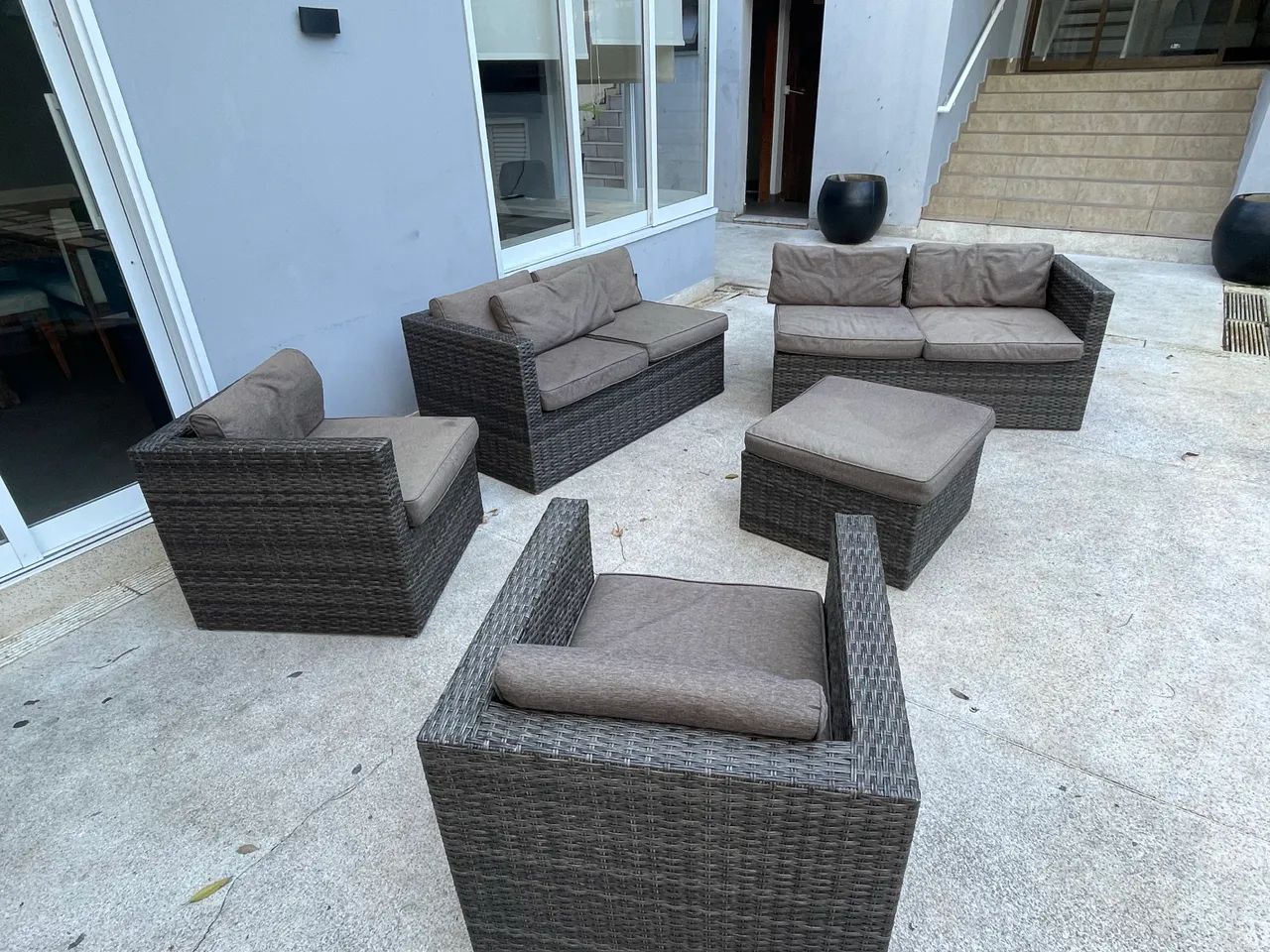 Conjunto de área externa sofá e poltronas - Foto 2