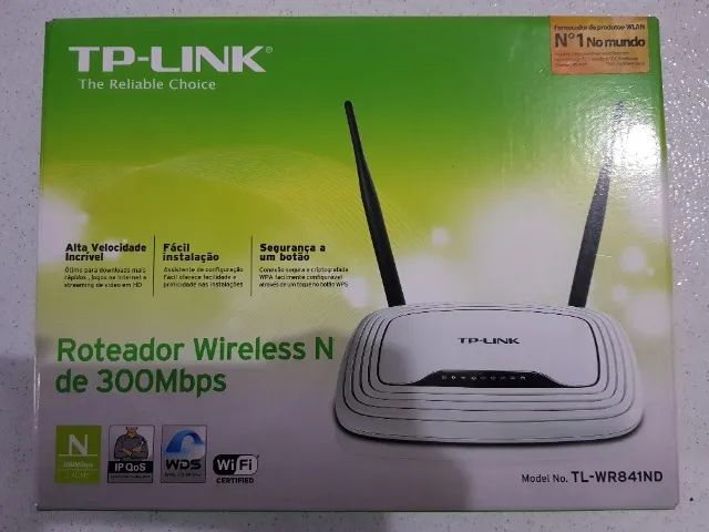 Roteador TP-Link TL-WR841N 300mbps