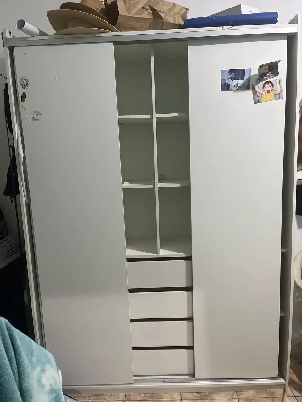Guarda roupa modulado branco  - Foto 2