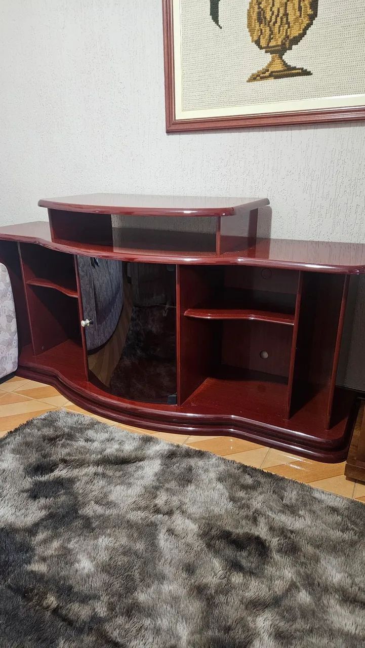 Rack de madeira maciça  - Foto 3
