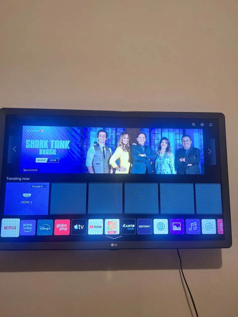 TV LG 32 POLEGADAS SMART MENOS DE 1 ANO DE USO 