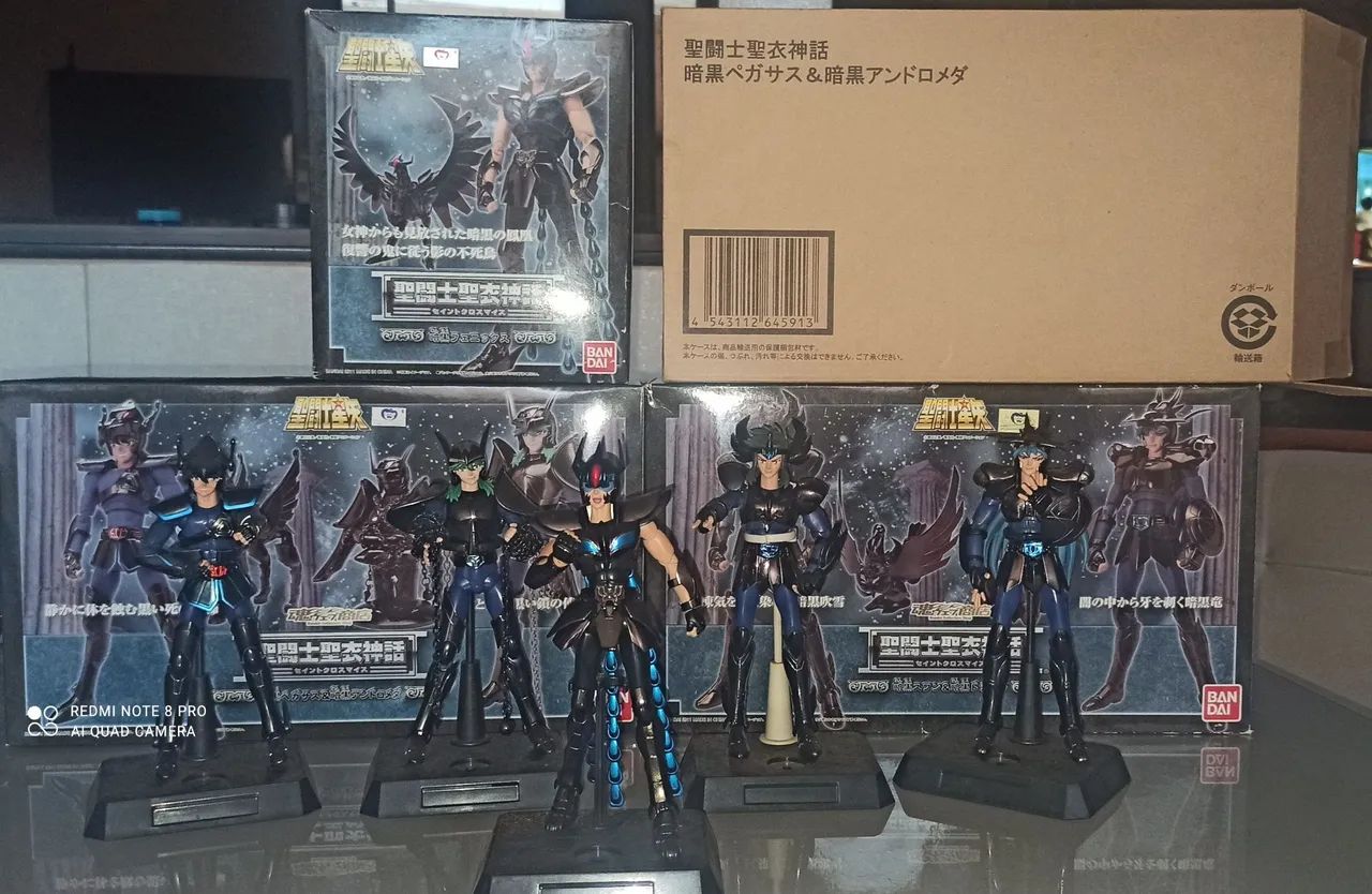 Cloth Myth cavaleiros negros Bandai