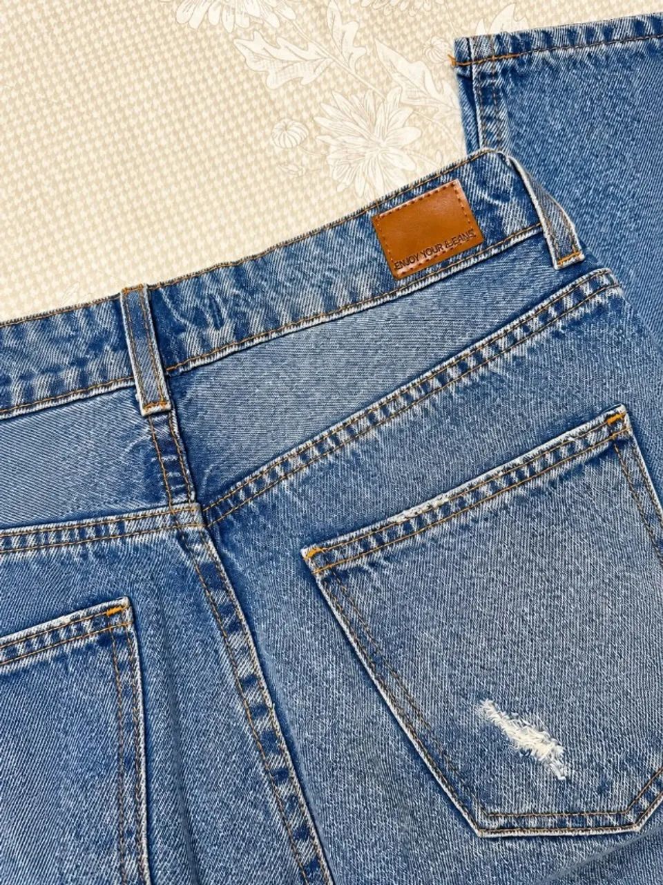 Calça Jeans Pouquíssimo Usada - Foto 5