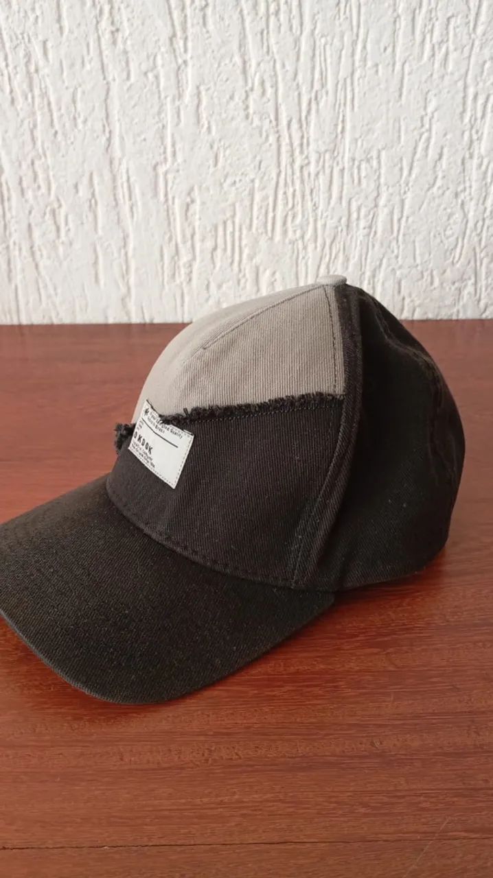boné okdok preto com cinza masculino - Foto 2