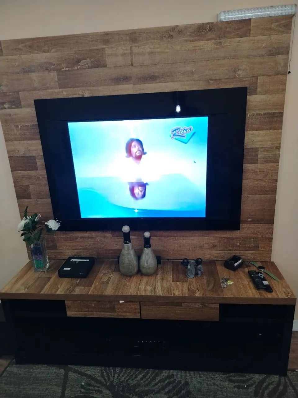 Vendo conjunto painel, rack e mesa de centro  - Foto 3