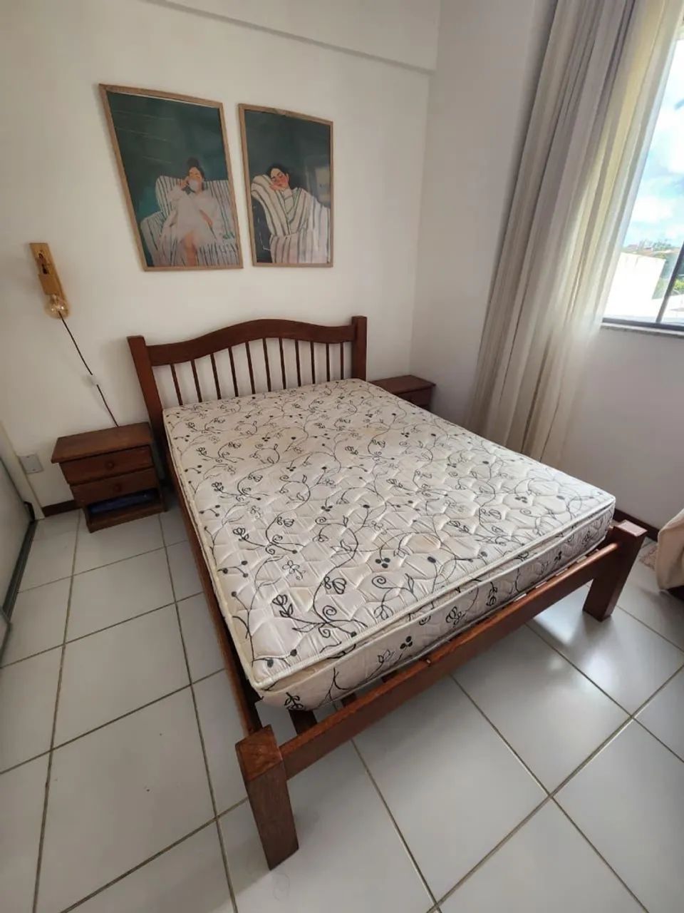 CAMA EM MADEIRA MACIÇA - Foto 5
