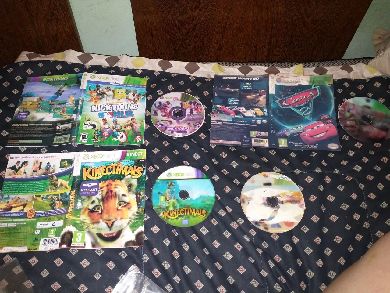 Disney Pixar Cars 2 Rio Party Nicktoons MLB Kinectimals 