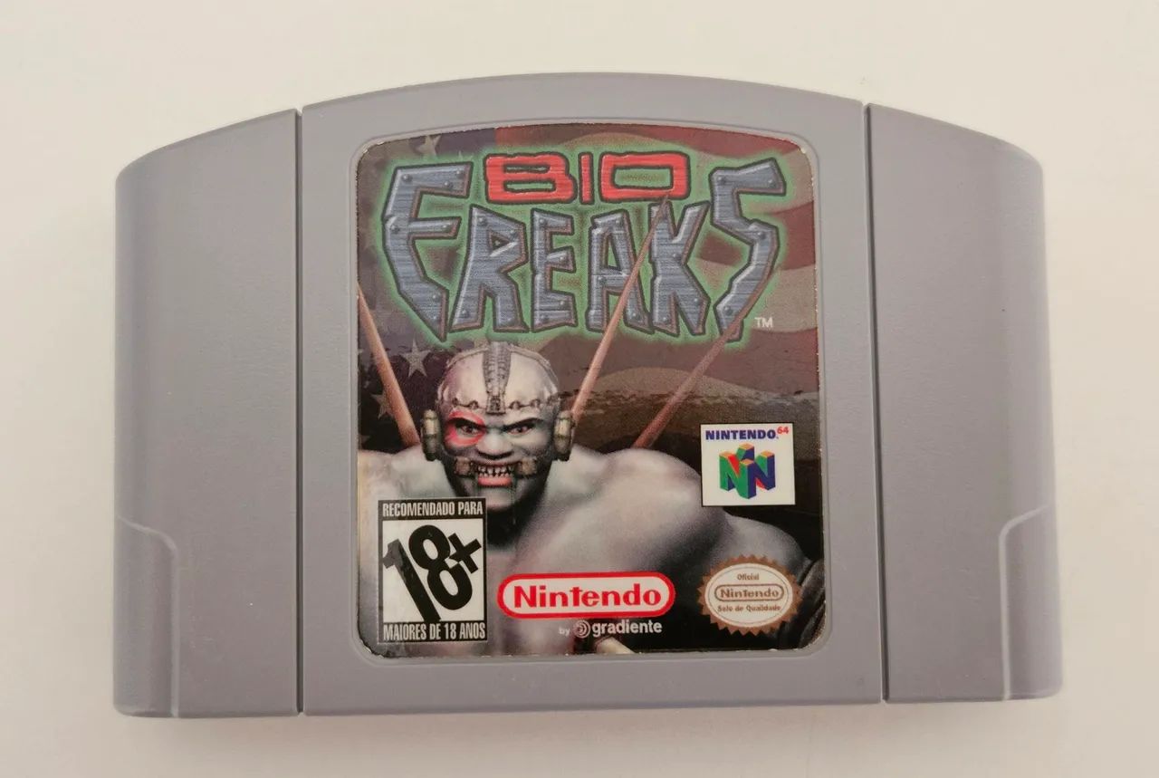 Jogo Bio Freaks Original. Nintendo 64.