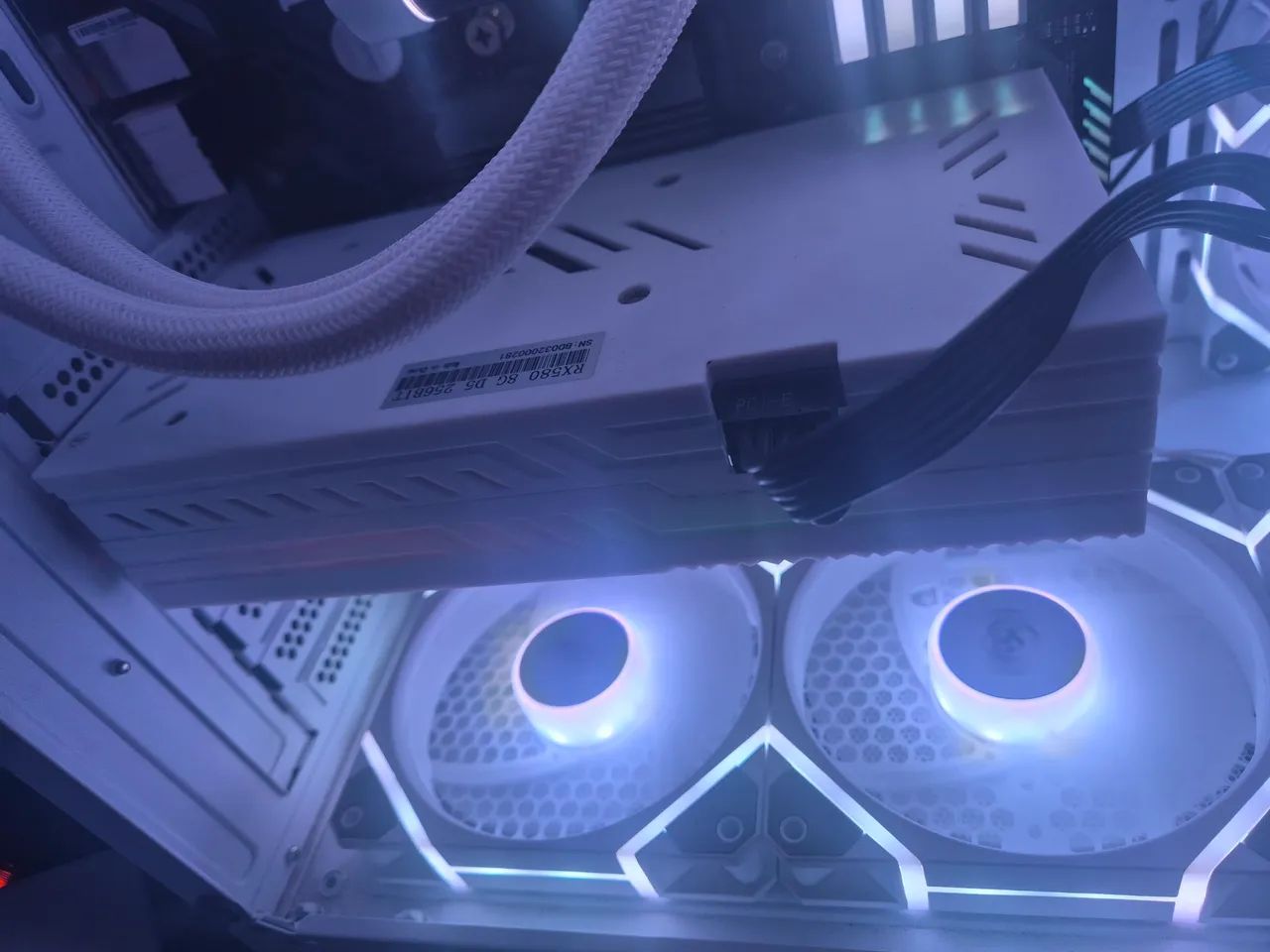 Placa de Video RX 580 branca  - Foto 5