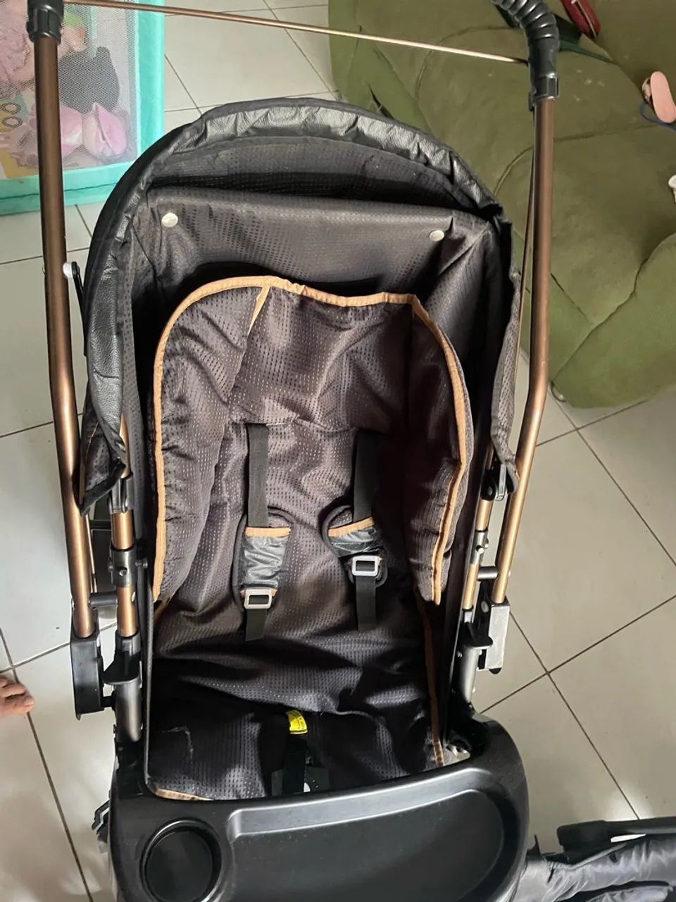 Carrinho de bebê galzerano  - Foto 2