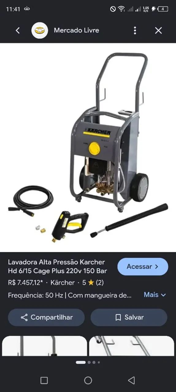 Lavadora profissional kasher ( jato de alta pressão)