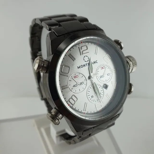 Relógio Inspirado a Montblanc Mod FF 0018 Clássico Masculino - Foto 2