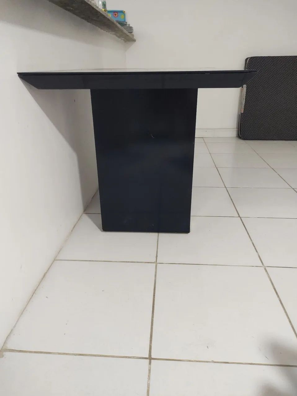 Mesa de jantar preta moderna  - Foto 2
