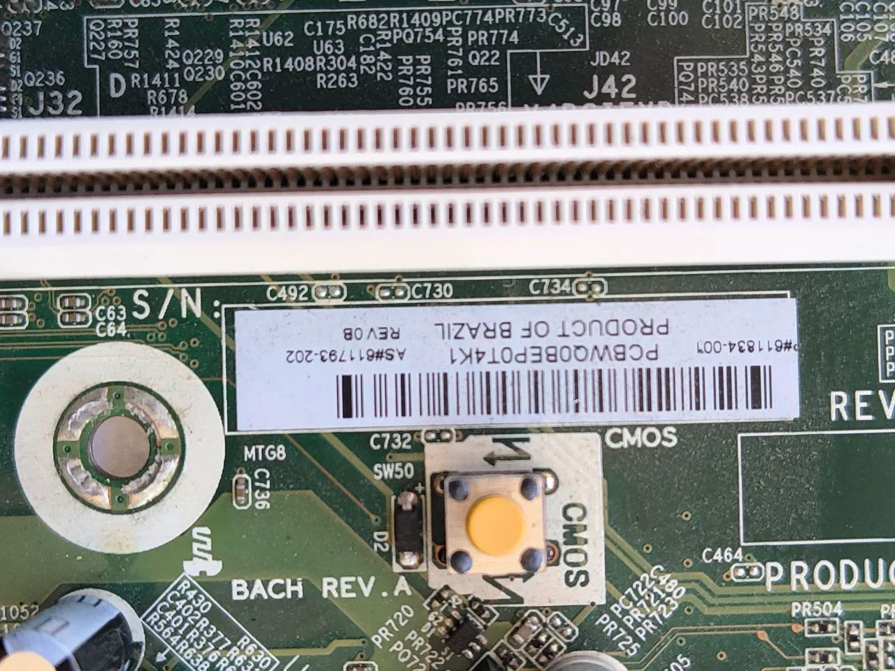 Placa mãe Hp usada e funcionando com processador i5 3.30 2500 - Foto 2