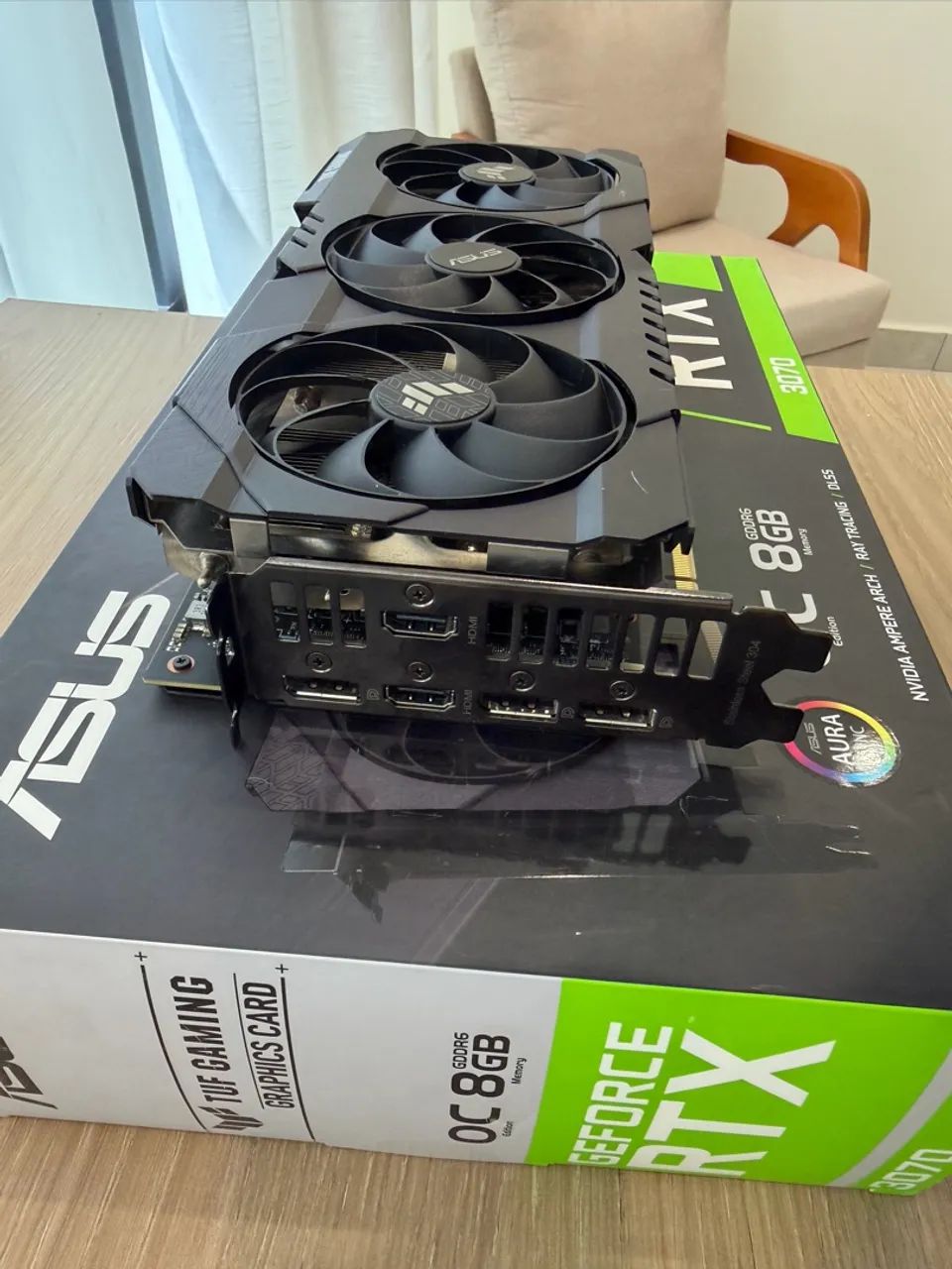 RTX 3070 Asus TUF 8GB - Foto 3