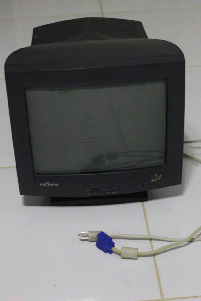 Monitor de Tubo/CRT 14 polegadas com Defeito LX-562NS