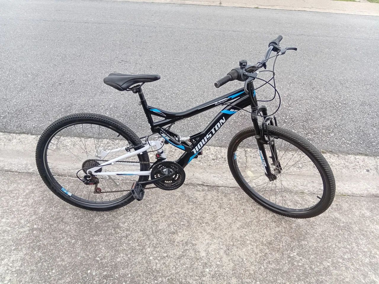 Bicicleta aro 26 dupla suspensão AC TROCA