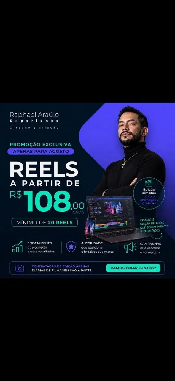 Edição com vídeos Promocional.