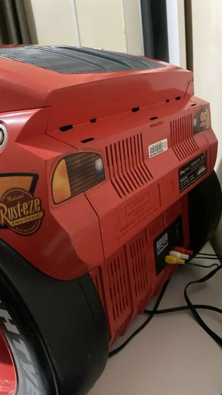 TV Relâmpago McQueen de Tubo Retro - Foto 4