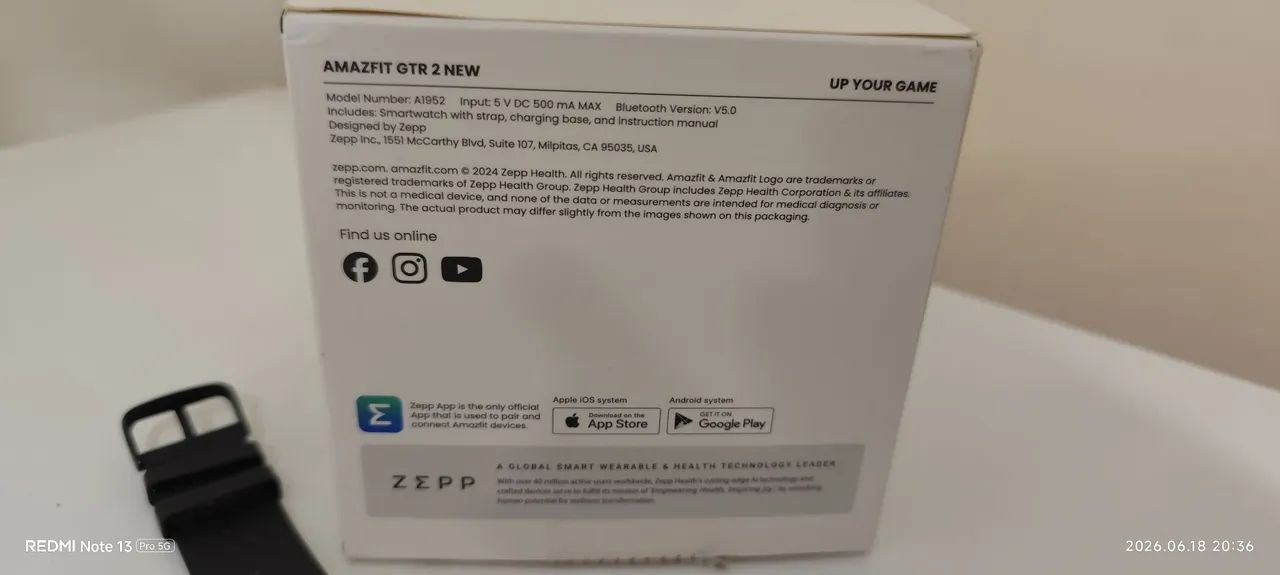 Amazfit GTR2 New  - Foto 5