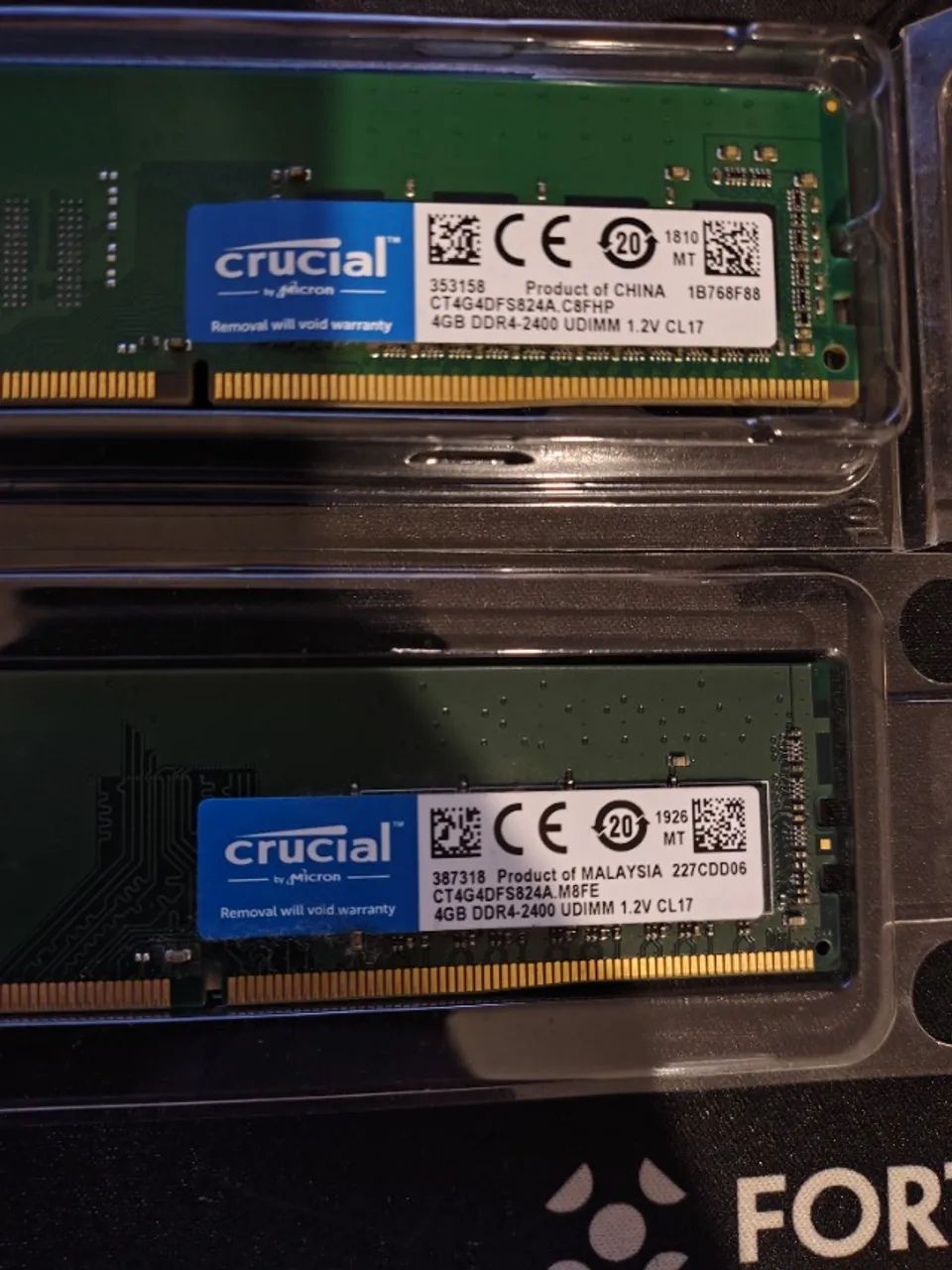 Memória RAM 8GB (2x 4GB) - Foto 2