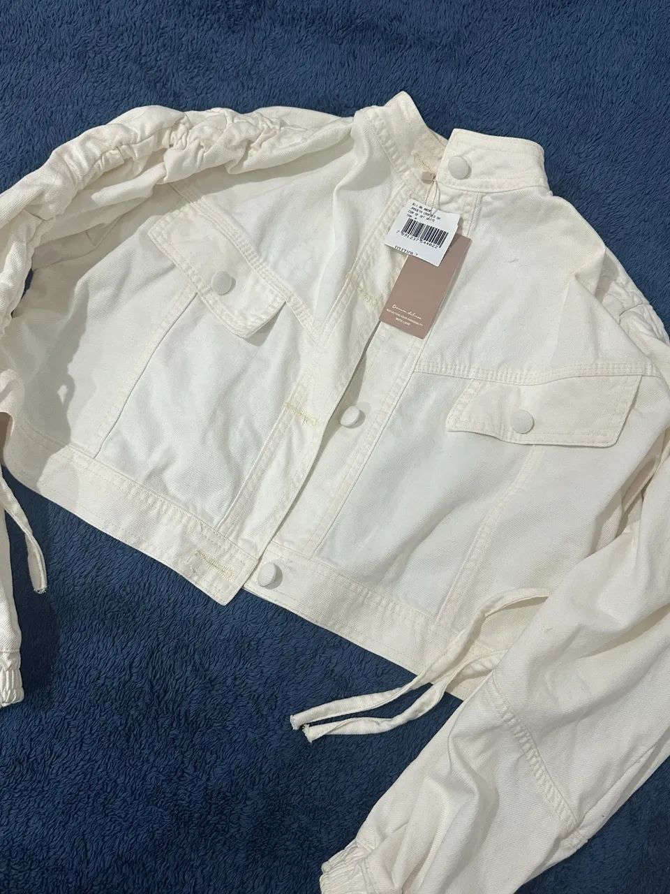 Jaqueta off white TAM M nova