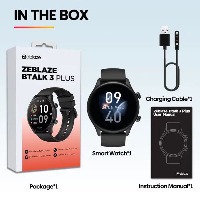 Smartwatch Zeblaze Btalk 3 Plus