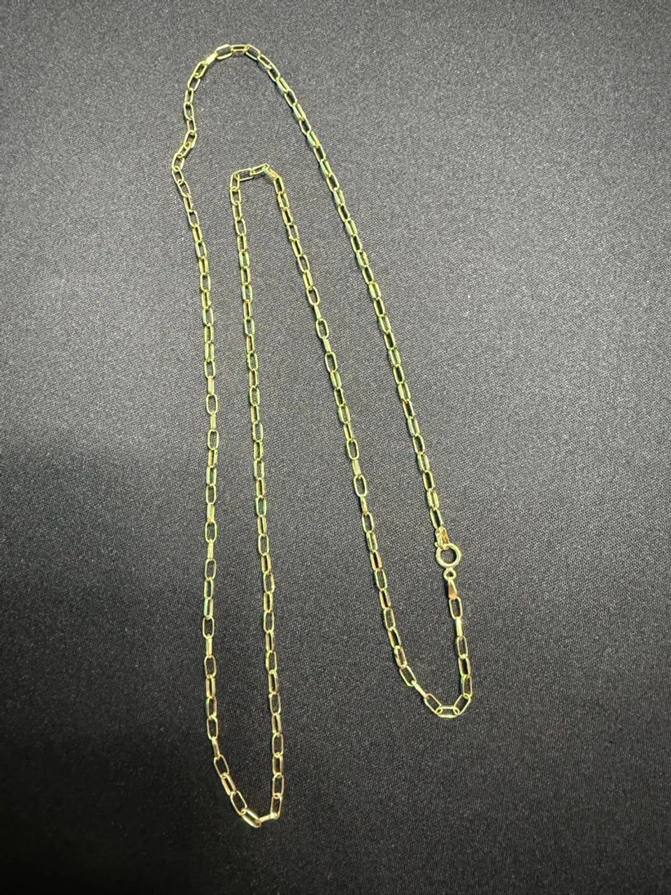 Corrente de ouro 18k com defesa