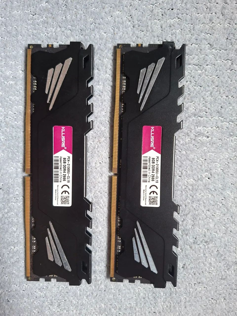 Memoria ram dois pentes de 8gb ddr4 - Foto 2