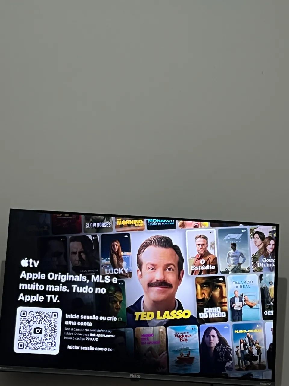 Vendo tv nova com caixa  - Foto 2