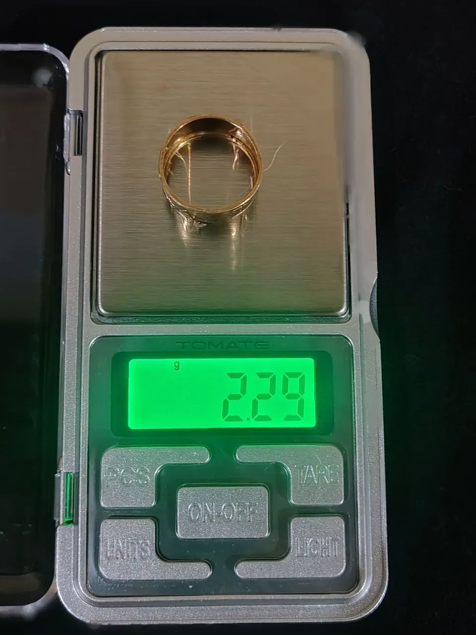 Anel escrava antigo em ouro 18k - Foto 3