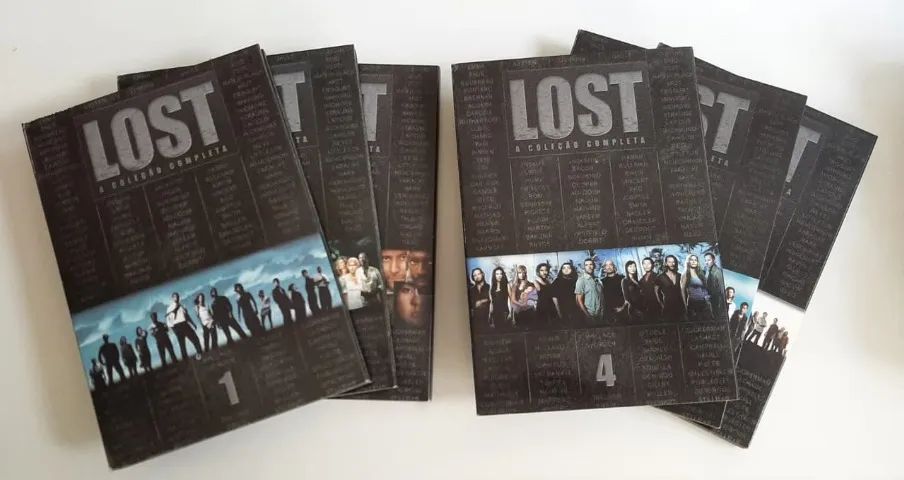 Box DVD Lost - 6 Temporadas Completas - 38 DVDs - DVD, Blu-Ray e
