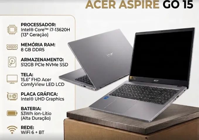 Notebook acer aspire go 15