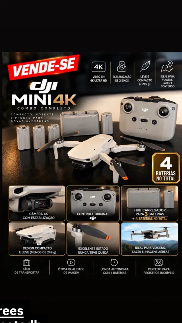 Drone mini 4K