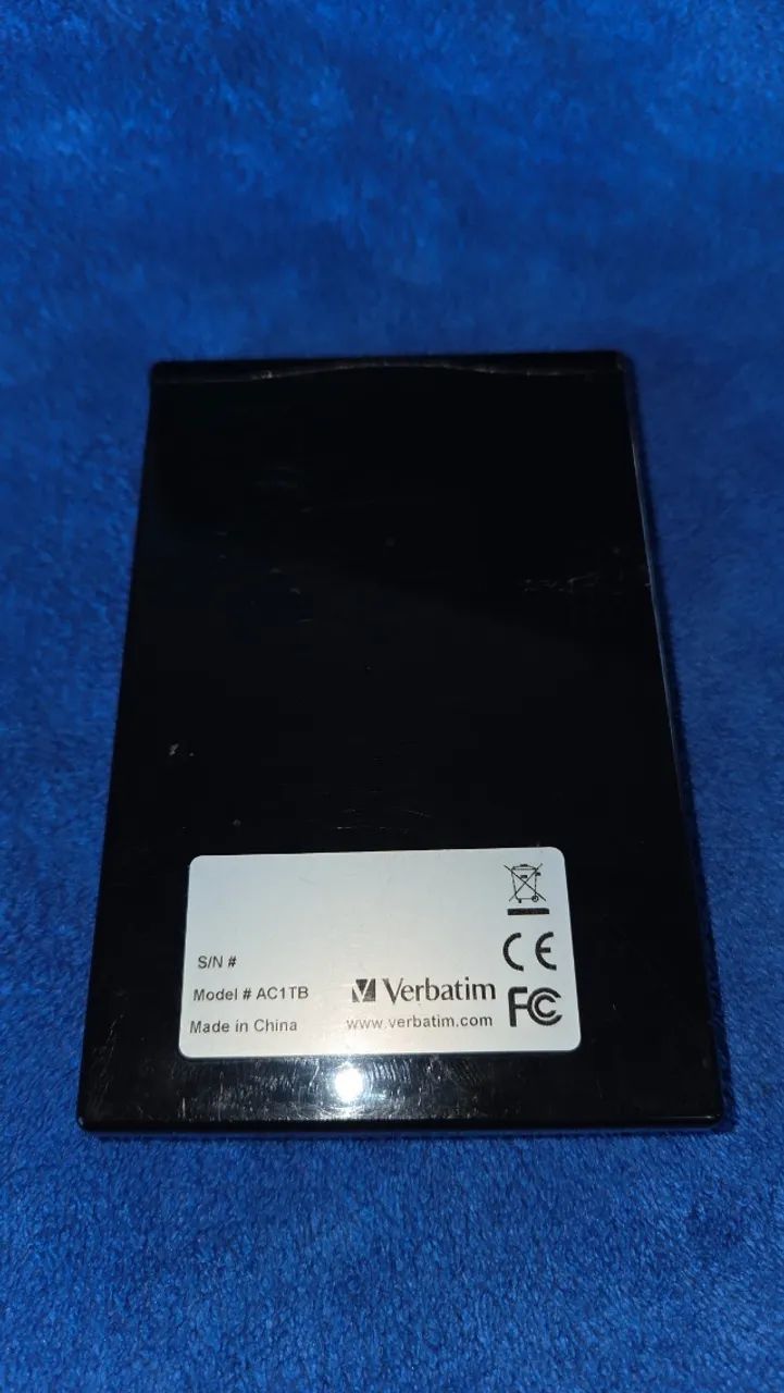 HDD Externo Verbatim 1TB Modelo AC1TB - Foto 3