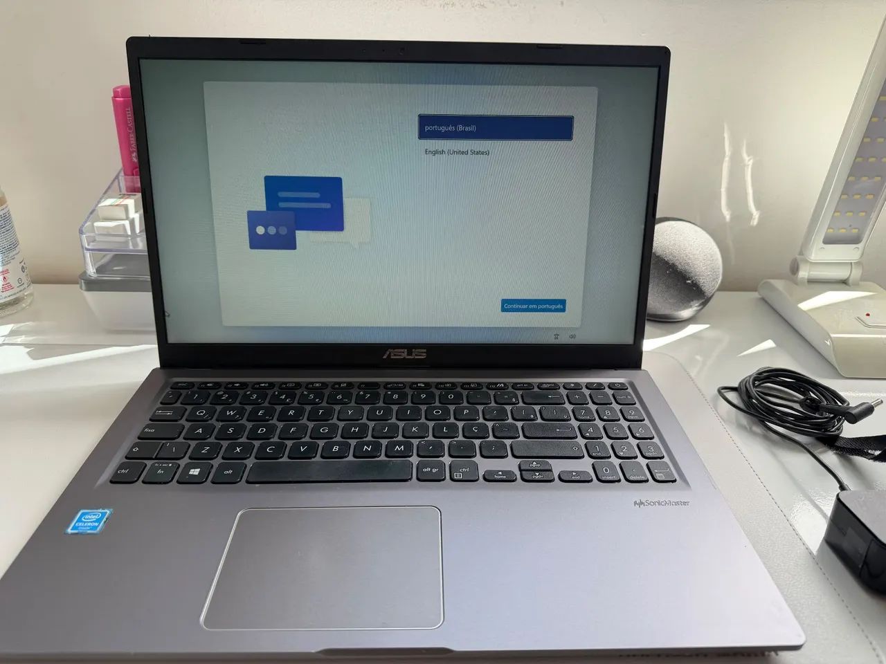 Notebook ASUS VivoBook 15,6? Intel Celeron - Bom Estado + Carregador - Foto 3