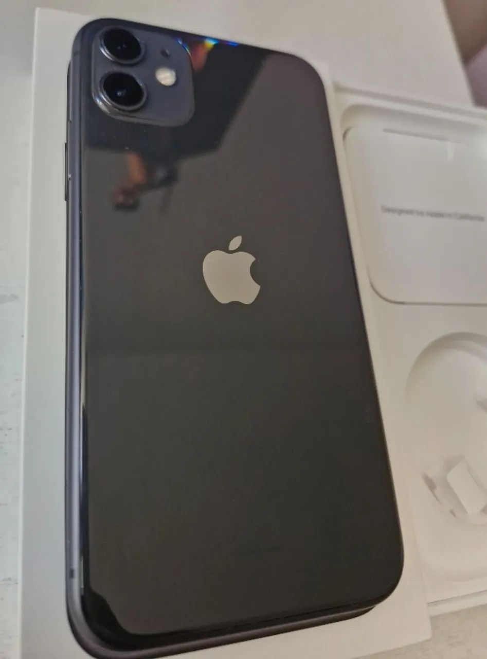 iPhone 11 64GB preto em ótimo estado - Foto 6