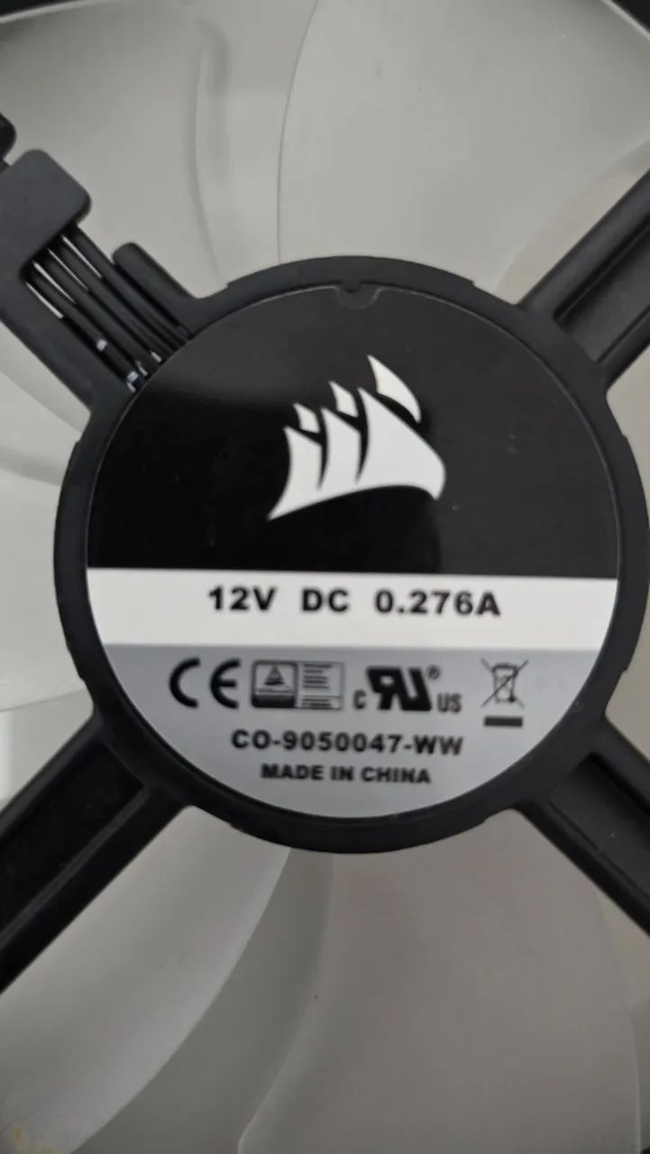 ventoinha / fan Corsair 140mm - Foto 4
