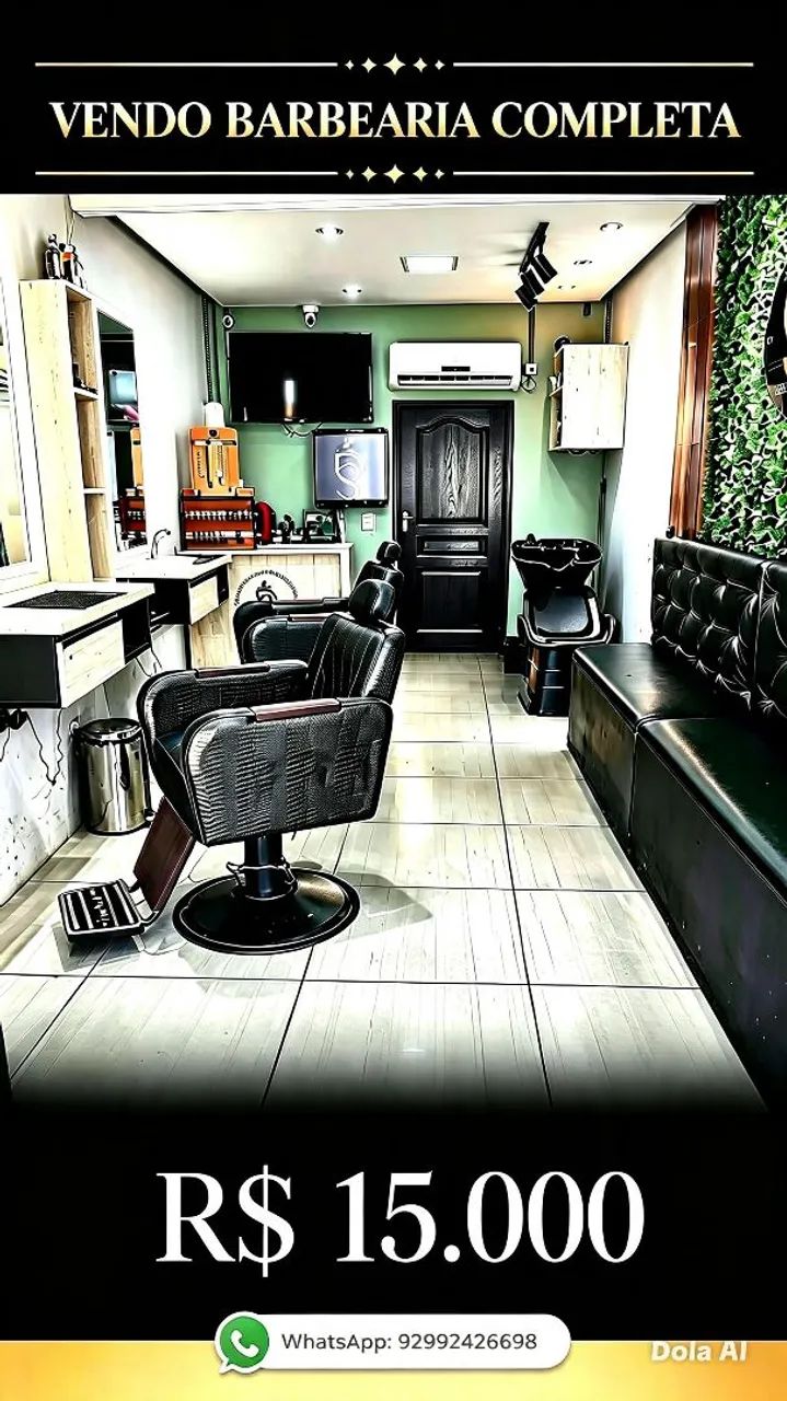 Vendo Barbearia 