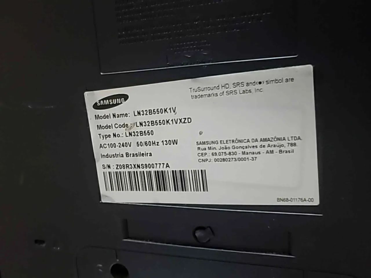 ? TV SAMSUNG 32" ? MODELO LN32B550 - Foto 2