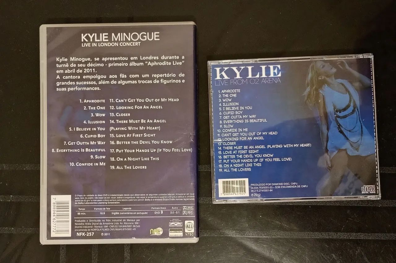 DVD e CD Kylie minogue shows ao vivo - Foto 2