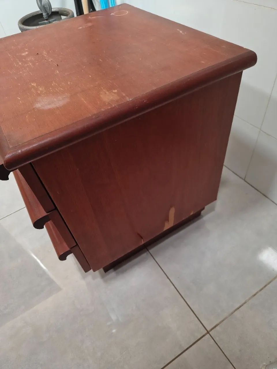 Cômoda de Madeira com 3 Gavetas - Foto 3
