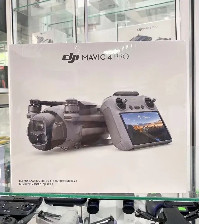 Drone Dji Mavic 4 Pro Combo Fly More Controle com Tela 