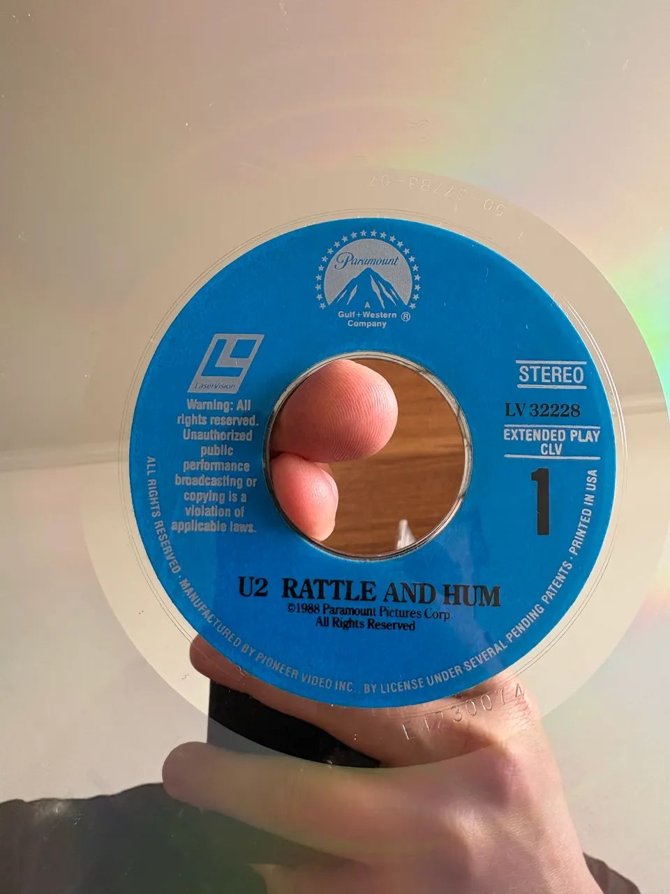 U2 - Rattle and Run - Laserdisc - Foto 3