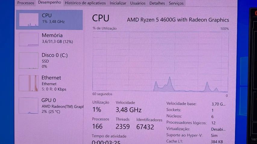 Processador AMD Ryzen 5 4600G