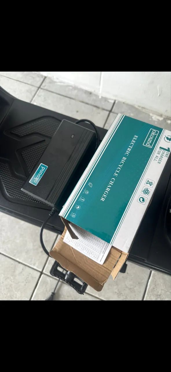 Bicicleta elétrica 500w novinha - Foto 5